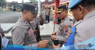 Polresta Deli Serdang Lakukan Pemeriksaan Senjata Api